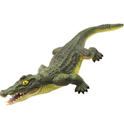 Childrens crocodile toy super-sized soft glue reptiles simulation will call animal model of world pet boy furnishing articles