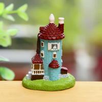 อุปกรณ์ DIY ตกแต่งภูตประจำสวนขนาดเล็กปราสาทบีคอนตกแต่งบ้านงานฝีมือขนาดเล็ก