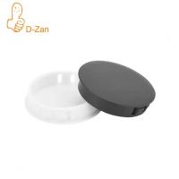 10pcs 5mm to 60mm Nylon End Cap Plastic Hole Plug Round Snap-on 3/16 Inch Home Desk Table Pipe Quick Furniture Finishing Cover