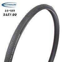 Schwalbe เก้าอี้รถเข็นกีฬายางรถจักรยาน7 26Er 26X1.0มาราธอน PLUS 26นิ้วยาง25-559