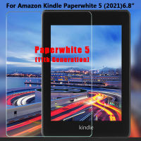 Amazon Kindle Paperwhite 5กระจกนิรภัยป้องกันหน้าจอสำหรับ E-Book Amazon Kindle Paperwhite 5 11th Gen 2021 6.8 "KPW5 Sreen Guard ฟิล์ม