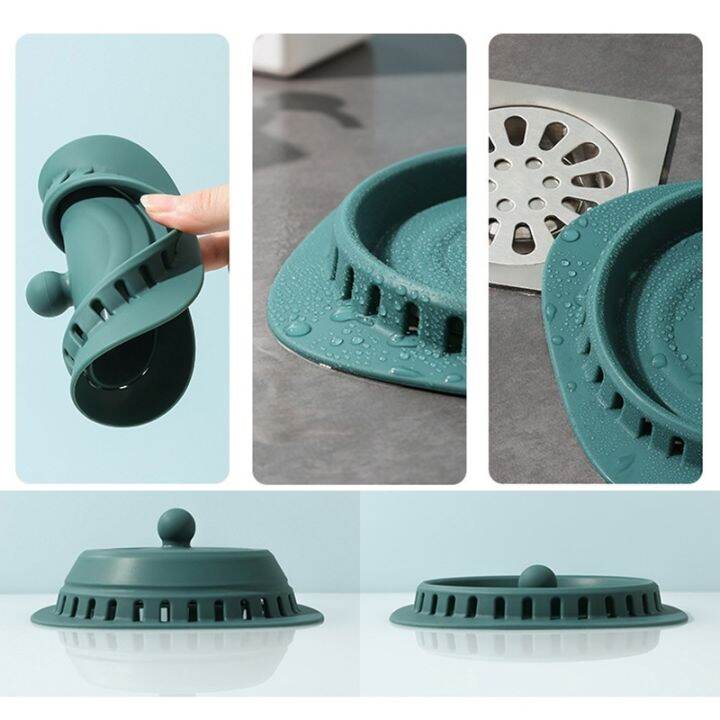 sewer-floor-drain-deodorant-cover-silicone-sealing-plug-anti-clog-anti-odor-insect-proof-floor-drain-cover-sink-strainer