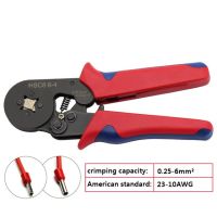 QZ-Yalku 0.25-10mm2 Crimper Pliers Set Self-adjusting Crimping Tool With 1200 Wire Pipe End Dlamp Press Pliers Hand Tools