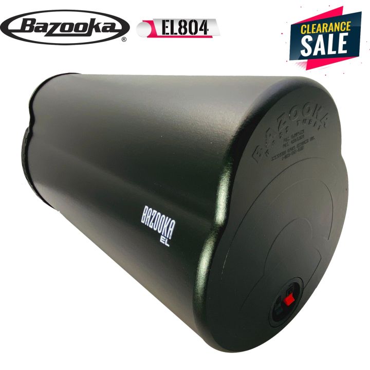 ซับท่อติดรถยนต์-subwoofer-เรือ-bazooka-รุ่น-el804-ซับตู้สูตร8นิ้วกันน้ำพร้อมลำโพงฝาปิด-กำลังเสียง150-วัตต์