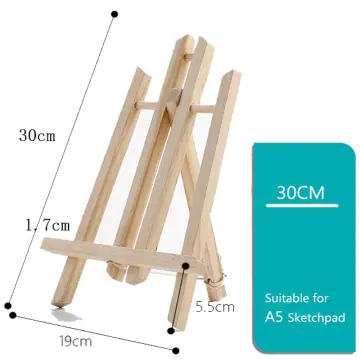 Wood easel stand A5/A4/A3 drawing easel for canvases