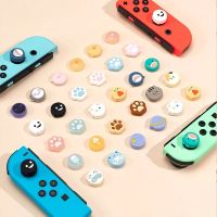 4pcs Switch Thumb Stick Grip Cap Joystick Protective Cover For Nintendo Switch Oled NS Lite Joy-con Controller Thumbstick Case Controllers