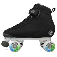 BONT Vegan ParkStar Black Roller Skates Quad skates Park skates Lifestyle skates Street Skates Speed Skates Speed Skates Training Equipment