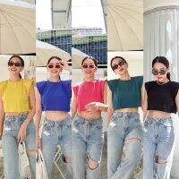 Honne Crop?(290฿ฟรีส่ง) เสื้อครอปเสริมบ่ารุ่นใหม่ เป็น Must have item!! ที่ควรมีติดตู้ไว้จริงๆ