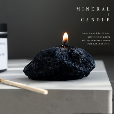 O•urHome [พร้อมส่ง]เทียนหอมอุกกาบาต Meteorite scented candleของขวัญเล็ก ๆ ที่สร้างสรรค์ ของตกแต่งบ้านแฮนด์เมด อุปกรณ์ประกอบฉากภาพ ตกแต่งร้านกาแฟ