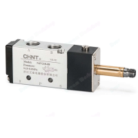 4V110-06 1/8 CHNT Air Solenoid Valve 5 Way Port 2 ตำแหน่งเครื่องมือเปลี่ยนนิวเมติกวาล์วไฟฟ้าแม่เหล็กไฟฟ้า DC12V 24V 110V 220V-LUIZU STORE