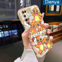 Dienya เคสสำหรับ Realme 7 5G Realme V5 5G เคสใหม่การ์ตูน Pokemon พื้นผิวขอบตารางกรอบซิลิกาเจลนิ่มกันกระแทกเคสมือถือรวมทุกเลนส์กล้องถ่ายรูปฝาครอบป้องกัน