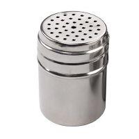 Stainless Steel Seasoning Jar Salt Sugar Shaker Pepper Bottle Rotating Cover Toothpick Holder BBQ Spice Storage Can Kitchen Tool