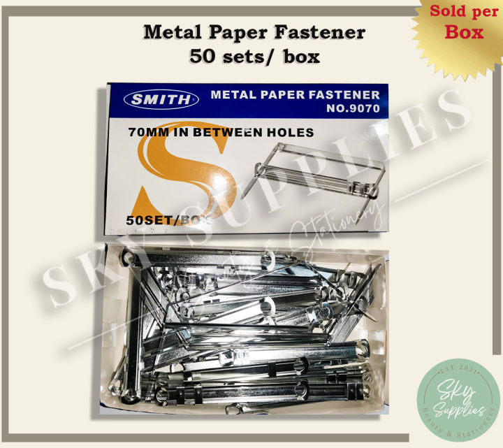 Metal Paper Fastener 50sets/box | Lazada PH