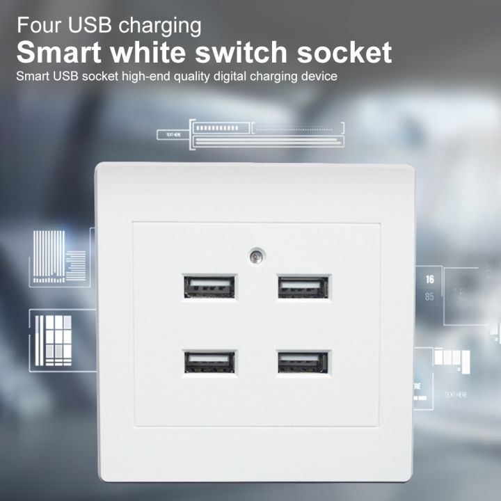 36v-220v-to-5v-usb-electrical-socket-2-4-ports-wall-mounting-charger-plug-outlet-for