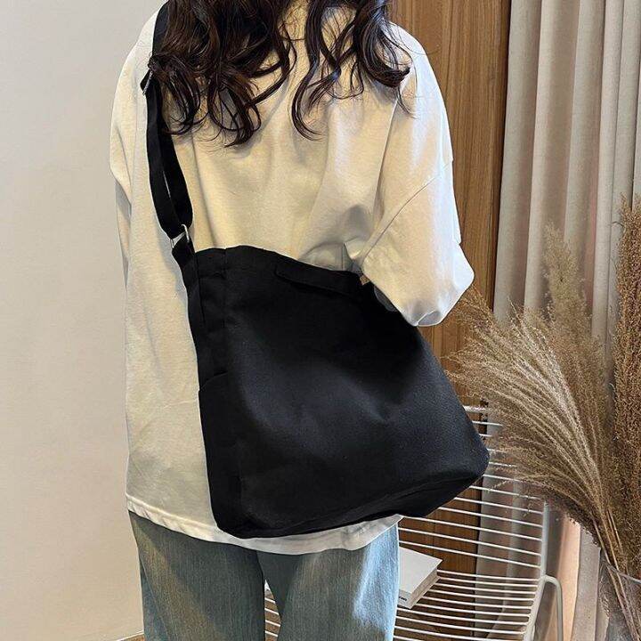 cod-dsfgerererer-korean-ins-crossbody-bag-women-shoulder-bag-simple-canvas-tote-bag-large-capacity-solid-color-canvas-hand-bag-shoulder-bag-cross-bag-handle-bag