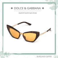 แว่นกันแดด DOLCE &amp; GABBANA : DG4357F 502/P4 SIZE 29 MM.