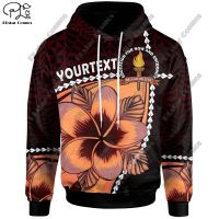 PLstar Cosmos 3D Printing Tonga ใหม่ล่าสุดฮาวาย Polynesia เต่า Palm Tree Hibiscus Casual Unisex Hoodie X1XS-5XL