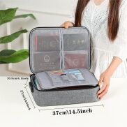 Dung Lượng Lớn Tài Liệu Vé Túi Lưu Trữ Nhiều Lớp Giấy Chứng Nhận Tập Tin