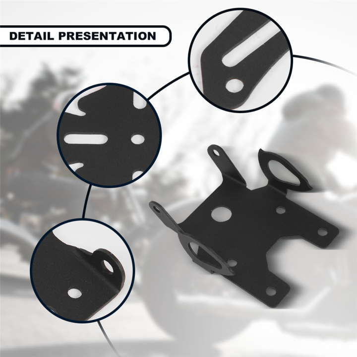 motorcycle-license-plate-holder-bracket-eliminator-with-led-light-for-xsr155-xsr-155-2019-2020-2021