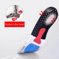 ใหม่ Cuttable ซิลิโคนรองเท้า Insoles ฟรีขนาดผู้ชายผู้หญิง Orthotic Arch Support กีฬารองเท้า Pad Soft Running ใส่ Cushion