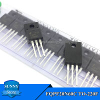 10Pcs FQPF20N60C TO-220F FQPF20N60 20N60C TO220F 20A/600V MOSFET ใหม่