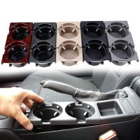 Front Center Console Drink Double Cup Holder Coin Storage Box For BMW E46 3Series 99-05 51168217953 Car Accessories Replacement