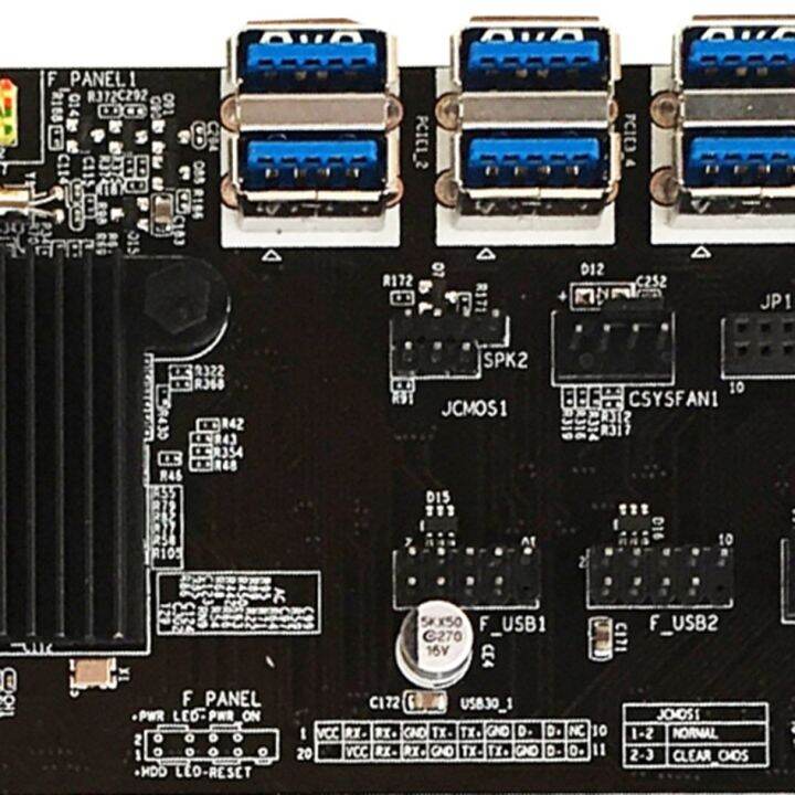 coyen-b250-mainboard-12-pcie-to-usb3-0-graphics-slot-1151-interface-ddr4-generation-computer-mainboard-cpu-motherboard-computer-accessories