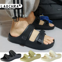 Laochra รองเท้า Unisex แฟชั่นผ้าใบผู้ชาย,รองเท้าแตะเดินชายหาดรองเท้าสไตล์เกาหลีสบายรองเท้าลำลองกันลื่น