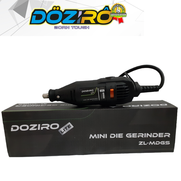 Doziro ZLMDGS Rotary Tool Kit Mini Die Grinder Mesin Tuner