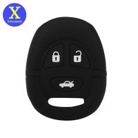 Xinyuexin Silicone Rubber Car Key Case Cover Fit for Saab 9-3 9-5 93 95 Smart Remote Key Holder Bag Protection Car Accessories