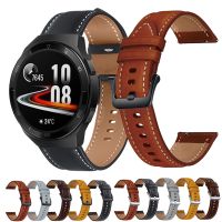 fgjdtrdh For Huawei Watch GT2e GT 2 Pro 2E Strap Genuine Leather Band 22mm Watch Strap Bracelet Watchband Wristband For Honor Magic Watch