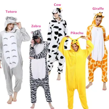 Buy Adult Animal Onepiece Pajamas Cosplay Homewear wear Jumpsuit Costume  for Women Men Online at desertcartINDIA