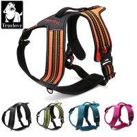 Truelove Sport Nylon Reflective No Pull Dog Harness Outdoor Adventure Pet Vest with Handle xs to xl 5 colors in stock factory Collars