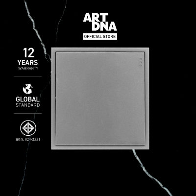 ART DNA รุ่น D3 Series Switch 1 GANG 1-2 Way Switch Gray ปลั๊กไฟโมเดิร์น ปลั๊กไฟสวยๆ สวิทซ์ สวยๆ switch design