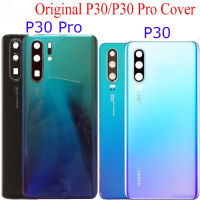 เคสฝาหลังของแท้สำหรับ Huawei P30 Pro/ P30,ฝาครอบประตูกระจกด้านหลัง