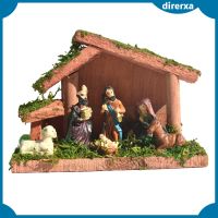 Jesus Nativity Sets Collection Holy Family Decorative Ornaments Christ Figurine Resin Indoor Decoration Manger Scene