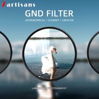 ▫■♀ 7artisans Camera Lens ND Filter Ultra Slim Frame GND Gradula Color Filters Multi Coating 46mm/49//52/55/58mm/62/67/72/77/82mm