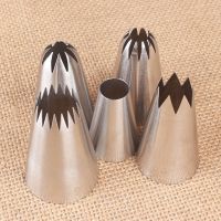 【hot】┅  5Pcs Cakes Decoration Set Cookies Supplies Russian Icing Piping Pastry Nozzle Gadgets Fondant