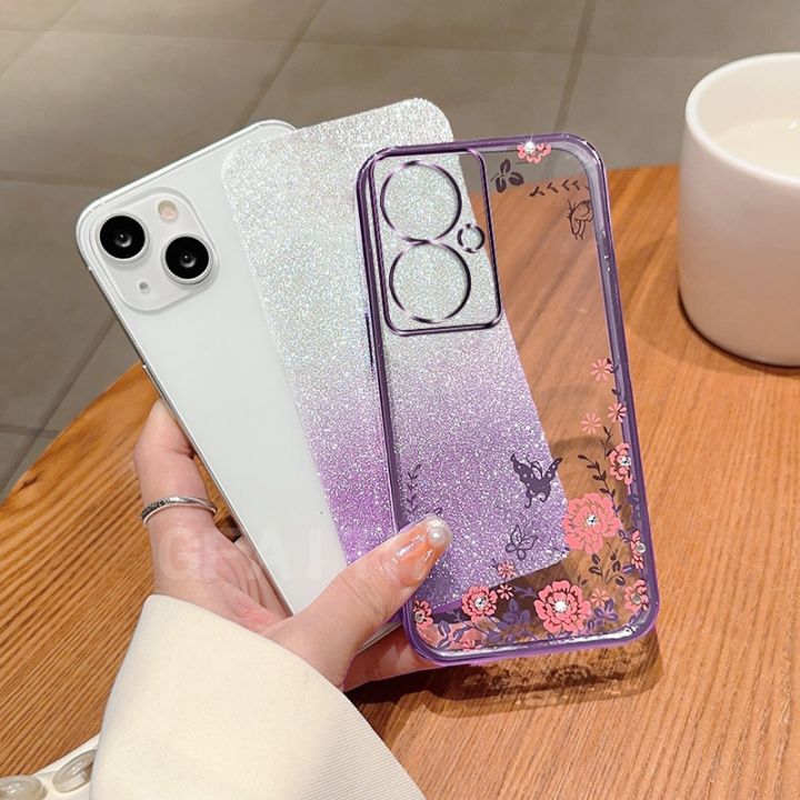 เคสใส่โทรศัพท์สต็อก-vivo-y27-y78-y36-5g-4g-y02t-y02-y02a-y22-y22-y35-2022-y16ใหม่เคสชุบโปร่งใสลายดอกไม้หรูหรา-vivoy78-vivoy27ที่มีการป้องกันเลนส์กระดาษเงา