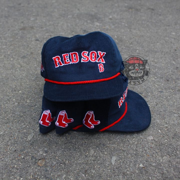 Vintage Boston Red Sox Universal Corduroy Snapback Baseball Hat