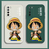 เคส Honor Play 4 Case Luffy เคสกันกระแทกซิลิโคนเหลวแบบเต็มรูปแบบต้นฉบับสี่เหลี่ยมจัตุรัสตัวป้องกันกล้องด้านหลัง