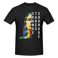 Alexandria Ocasio Change Takes Courage Cortez Feminist Political Tops Casual New Cotton MenS T-Shirt