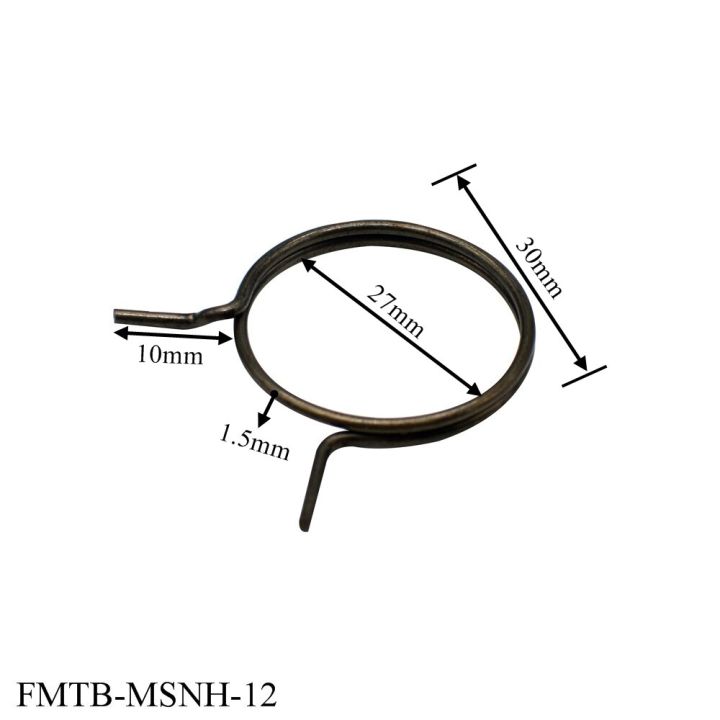 worth-buy-ขดลวดสปริงแบนสำหรับด้ามจับลูกบิดประตูเส้นผ่านศูนย์กลางภายนอก30มม-ยาว10มม