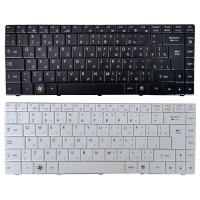 NEW Russian/RU laptop keyboard For MSI X320 X300 X340 X400 Tastatur Medion Akoya Mini E1312 E1313 black/white