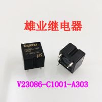 1Pcs Used product V23086-C1001-A403 V23086 C1001-A403 relay 5PINS 30A 12VDC Automotive Relays