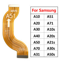 ใหม่บอร์ดหลัก Connector Flex Cable สำหรับ Samsung Galaxy A31 A51 A71 A10 A20 A30 A50 A70 A10s A20s A30s A50s A21s-harjea4397887