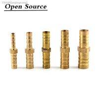 ✣ 4 5 6 8 10 12 14 19 25mm Brass Pneumatic Tower Barb Pipe Fittings Straight Through Reducer Oil Water Gas Adapter