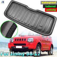 Chevrolet Suzuki JB33 JB23 Jimny,ถาดที่รองเท้าสัมภาระ JB53 1998-2017ถาดท้ายรถด้านหลังแต่งรถพรมพรมเช็ดเท้า