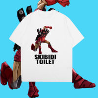 เสื้อยืด การออกแบบดั้งเดิม การออกแบบดั้งเดิม เสื้อยืด SKIBIDI MOTIF TOILET พิมพ์ลาย ผ้าCotton 100% ราคาถูก S-5XL