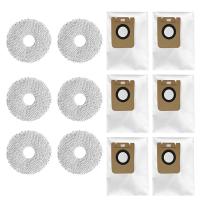 Replacement Dust Bags Mop Cloth for Bot L10S Ultra / S10 / S10 Pro Robot Vacuum Cleaner Accessories